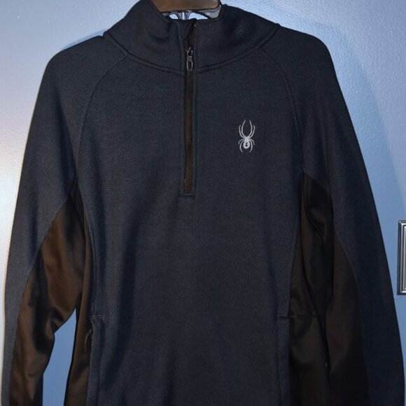 Spyder 1/4 zip Pullover size L, in great shape - Picture 2 of 8